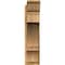 Ekena Millwork Balboa Rough Sawn Traditional Outlooker, Western Red Cedar, 8"W x 32"D x 32"H OUT08X32X32BOA01RWR - alternate 2